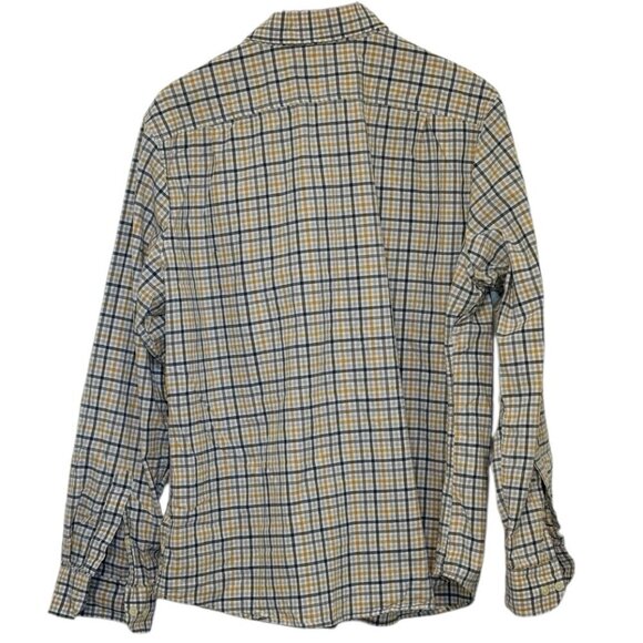 GOODFELLOW Shirts Men's L/XL Gray Yellow Multicolor Button Down Striped Bundle - Picture 6 of 16